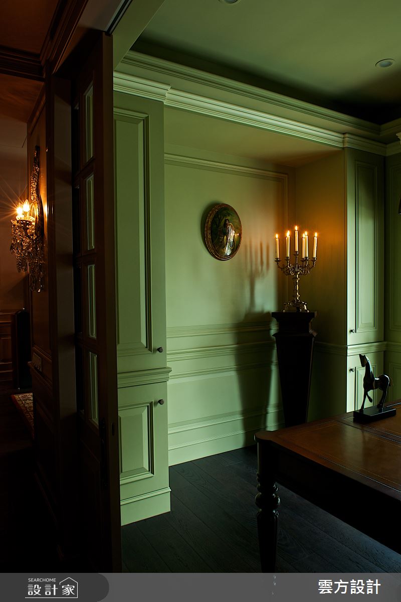 37坪新成屋(5年以下)＿新古典書房案例圖片＿雲方設計＿雲方_優雅美學品味奢華之11