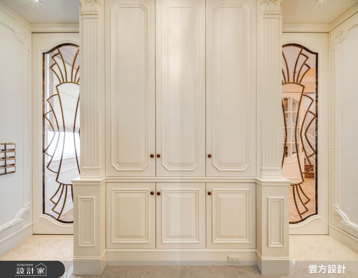 110坪老屋(16~30年)＿新古典玄關案例圖片＿雲方設計＿雲方_精緻格調輕奢華麗之1