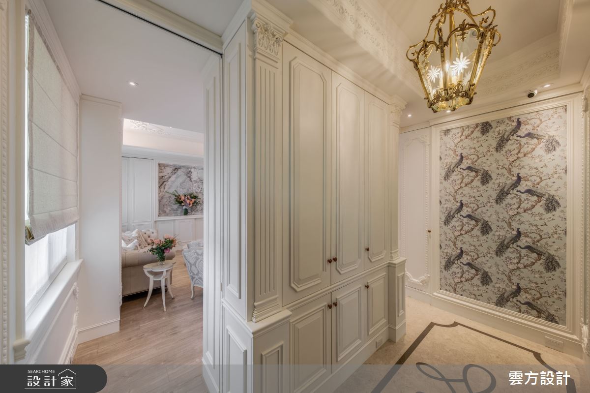 110坪老屋(16~30年)＿新古典玄關案例圖片＿雲方設計＿雲方_精緻格調輕奢華麗之6