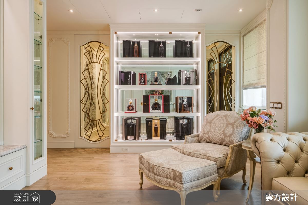 110坪老屋(16~30年)＿新古典客廳案例圖片＿雲方設計＿雲方_精緻格調輕奢華麗之8