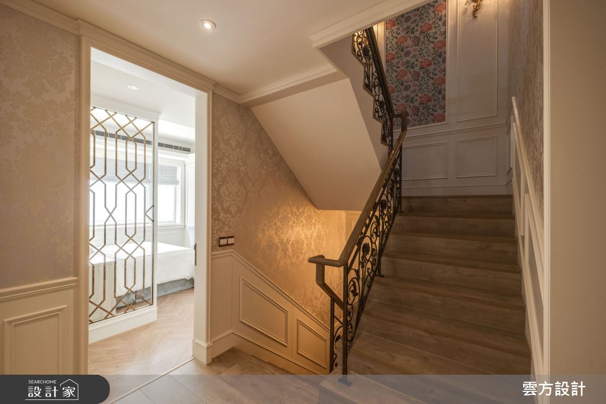 110坪老屋(16~30年)＿新古典走廊案例圖片＿雲方設計＿雲方_精緻格調輕奢華麗之52