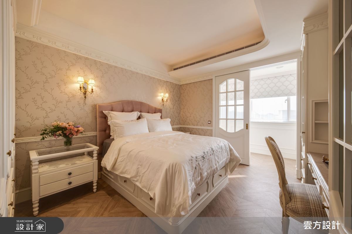110坪老屋(16~30年)＿新古典臥室案例圖片＿雲方設計＿雲方_精緻格調輕奢華麗之53