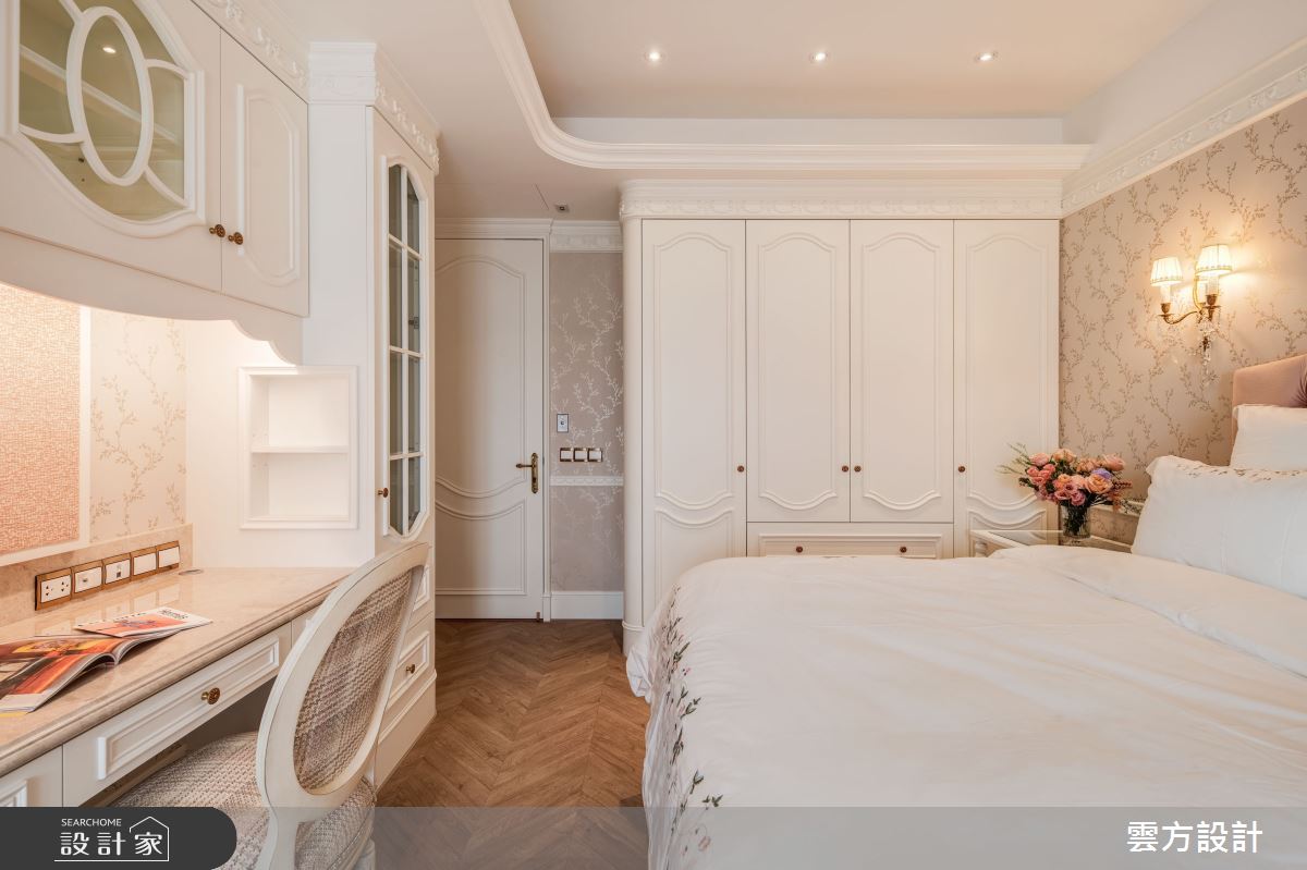 110坪老屋(16~30年)＿新古典臥室案例圖片＿雲方設計＿雲方_精緻格調輕奢華麗之56