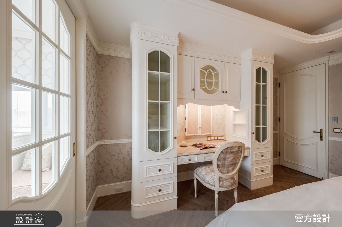 110坪老屋(16~30年)＿新古典臥室案例圖片＿雲方設計＿雲方_精緻格調輕奢華麗之57
