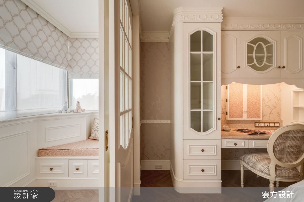 110坪老屋(16~30年)＿新古典臥室案例圖片＿雲方設計＿雲方_精緻格調輕奢華麗之58
