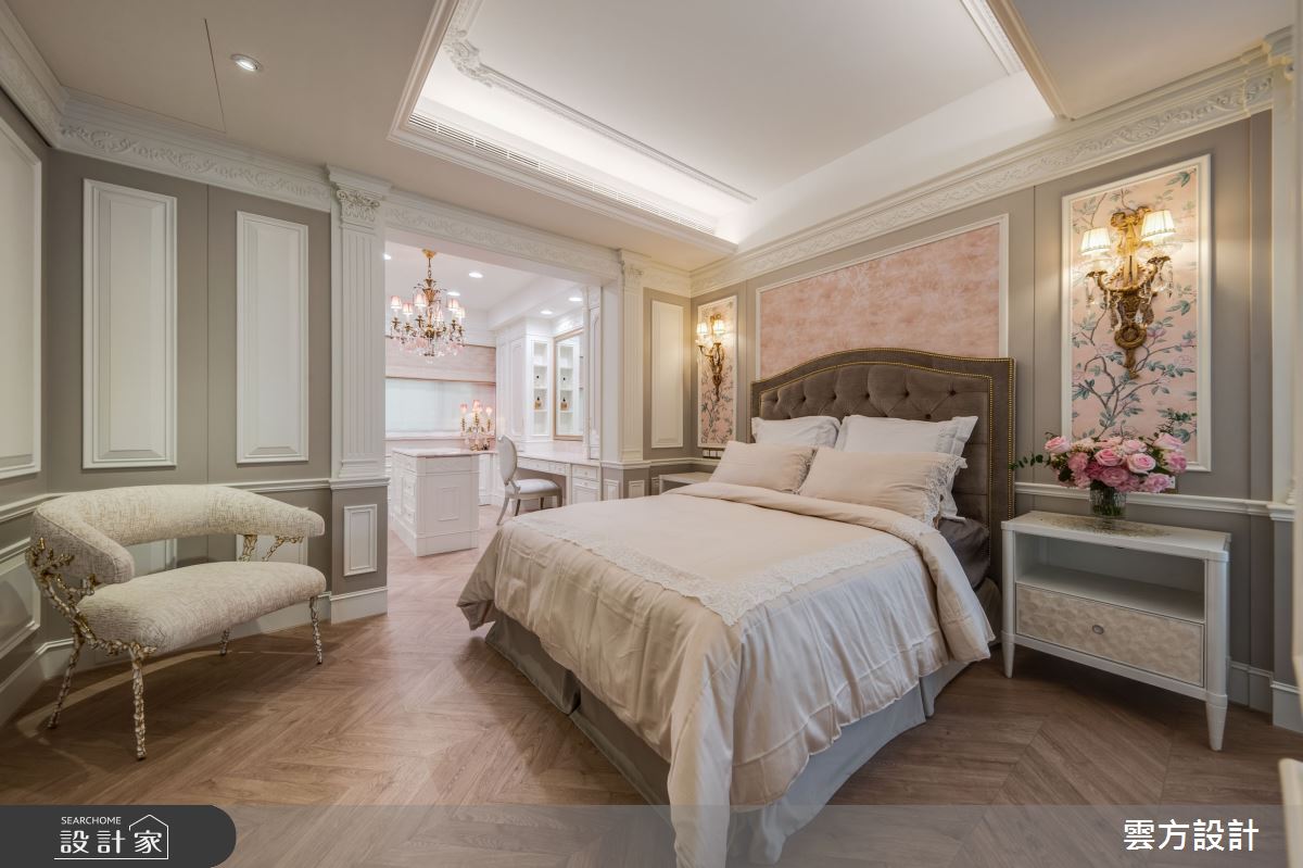 110坪老屋(16~30年)＿新古典臥室案例圖片＿雲方設計＿雲方_精緻格調輕奢華麗之66