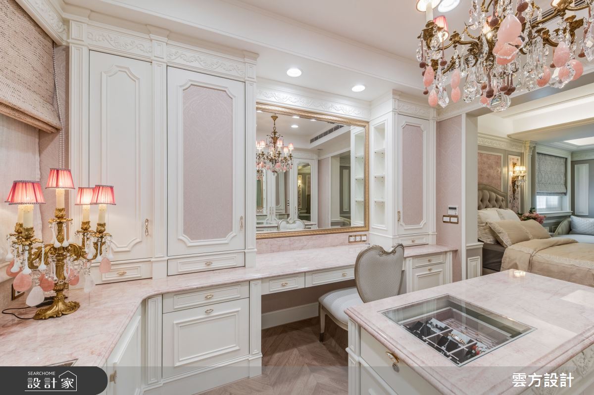 110坪老屋(16~30年)＿新古典更衣間案例圖片＿雲方設計＿雲方_精緻格調輕奢華麗之70