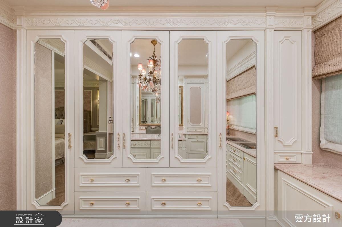 110坪老屋(16~30年)＿新古典更衣間案例圖片＿雲方設計＿雲方_精緻格調輕奢華麗之72