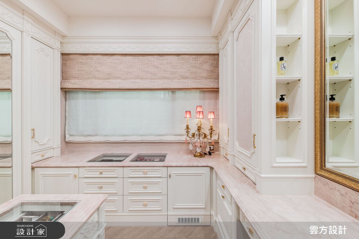 110坪老屋(16~30年)＿新古典更衣間案例圖片＿雲方設計＿雲方_精緻格調輕奢華麗之73