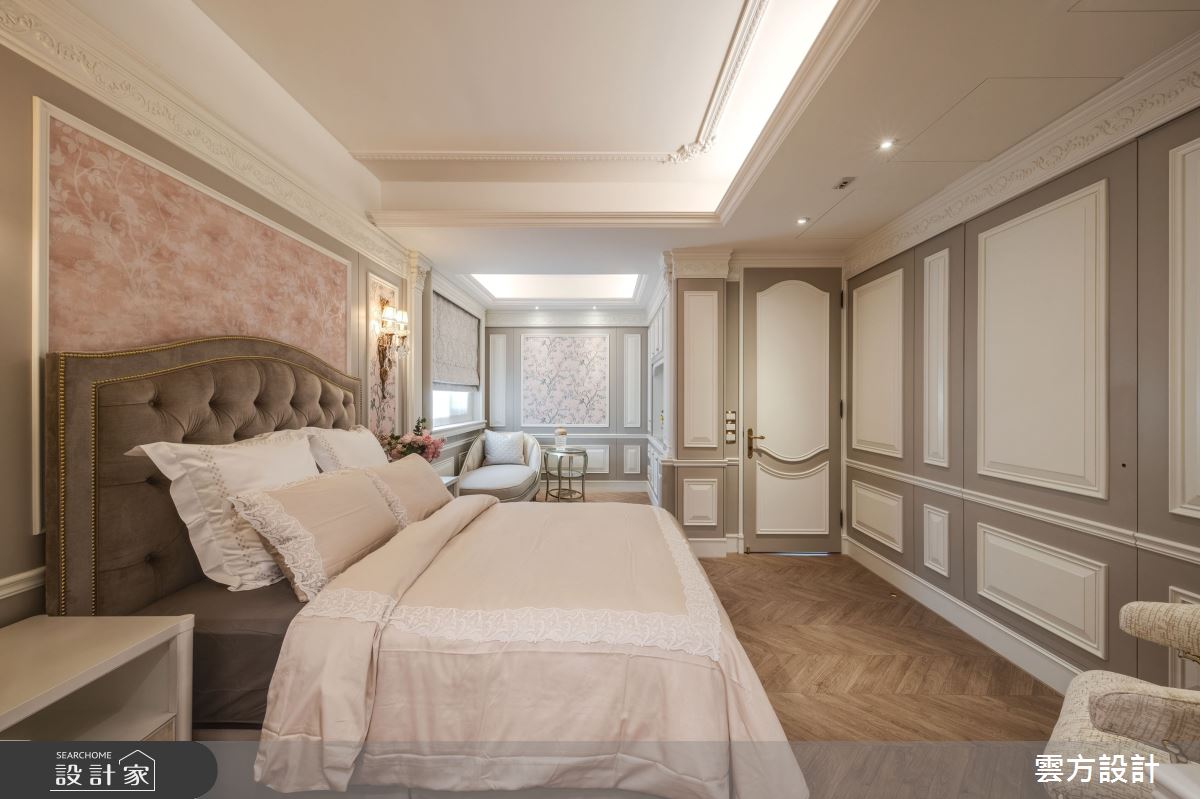 110坪老屋(16~30年)＿新古典臥室案例圖片＿雲方設計＿雲方_精緻格調輕奢華麗之75