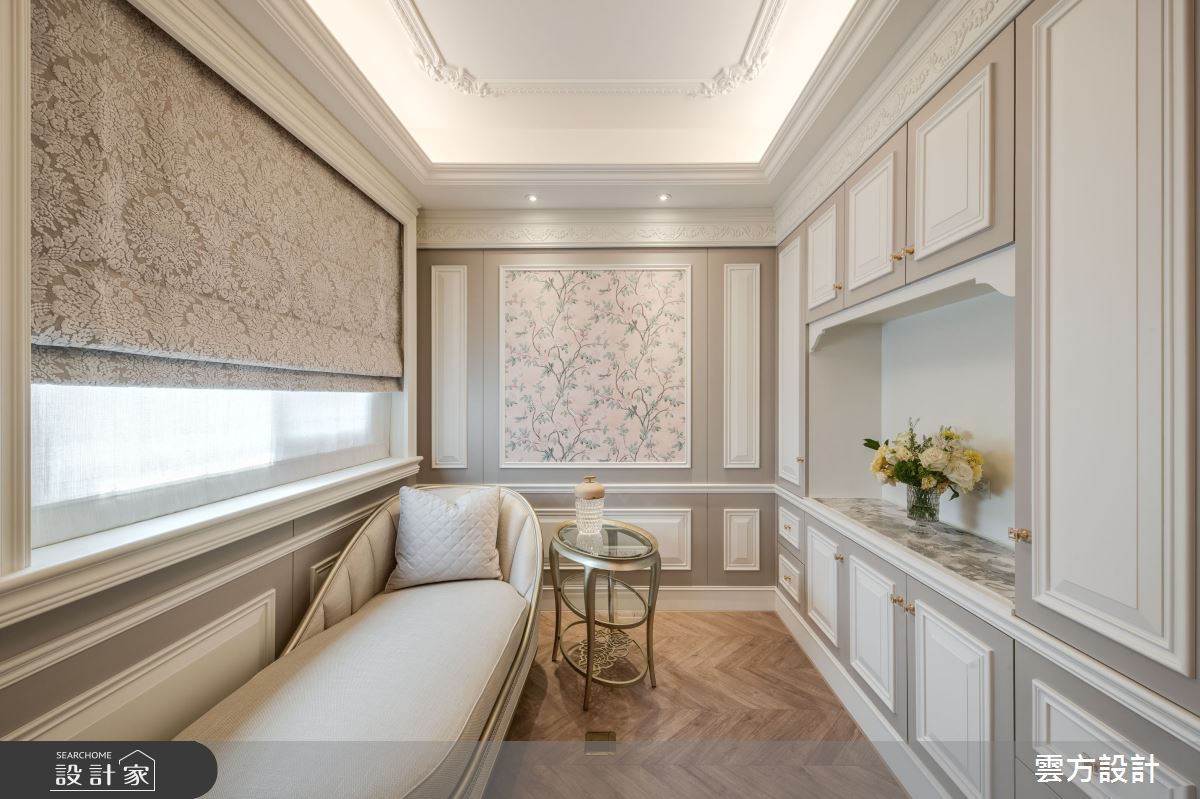 110坪老屋(16~30年)＿新古典臥室案例圖片＿雲方設計＿雲方_精緻格調輕奢華麗之76