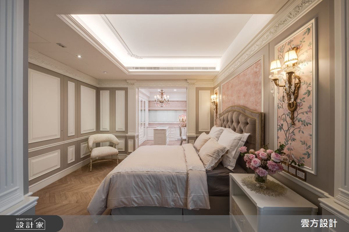 110坪老屋(16~30年)＿新古典臥室案例圖片＿雲方設計＿雲方_精緻格調輕奢華麗之74