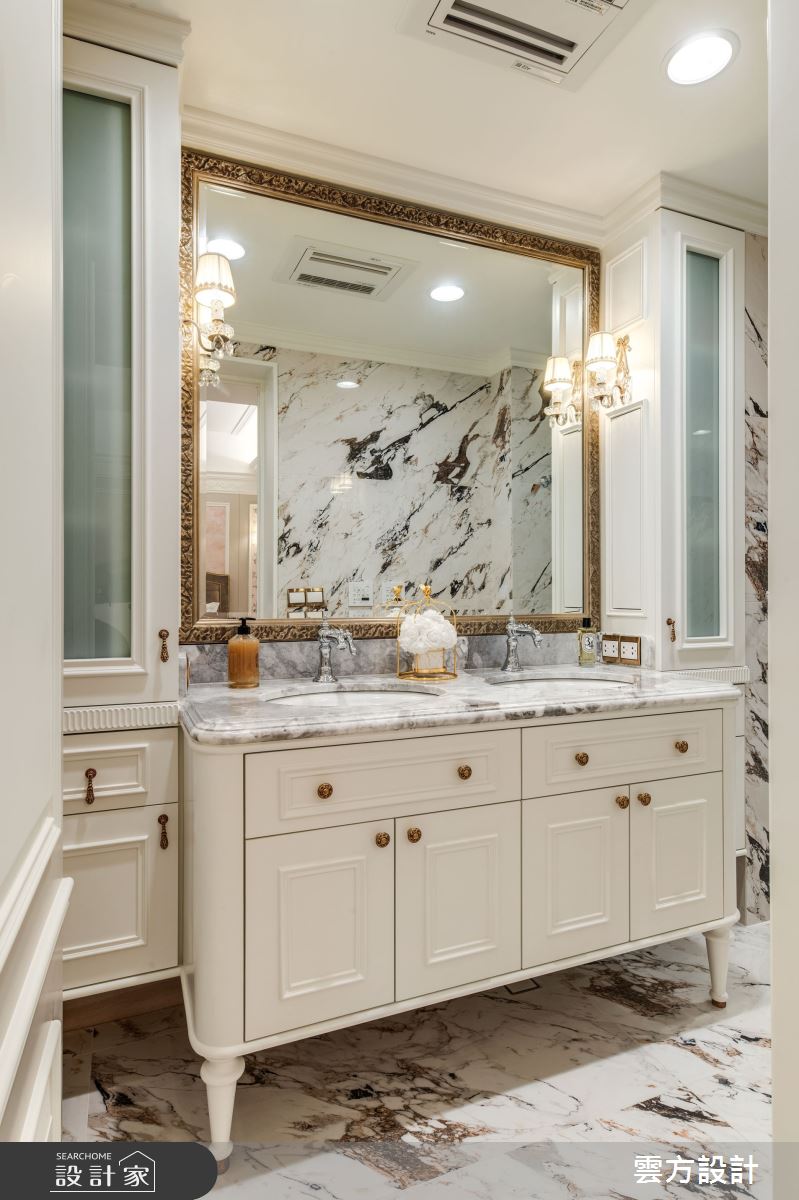 110坪老屋(16~30年)＿新古典浴室案例圖片＿雲方設計＿雲方_精緻格調輕奢華麗之79