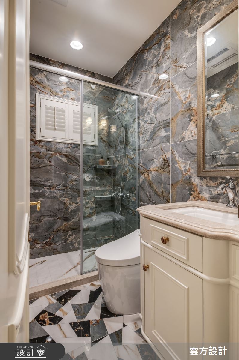 110坪老屋(16~30年)＿新古典浴室案例圖片＿雲方設計＿雲方_精緻格調輕奢華麗之90