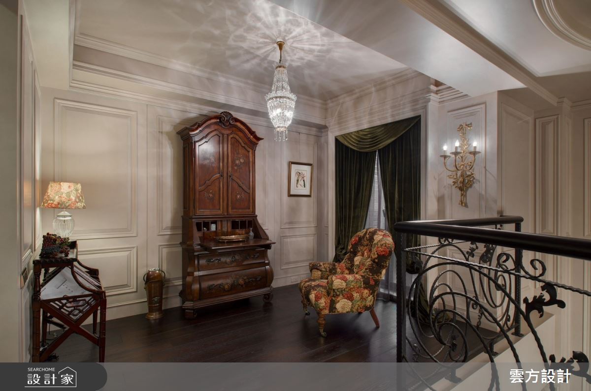 100坪毛胚屋＿新古典閣樓案例圖片＿雲方設計＿雲方_歐式樓中樓時尚奢華之10