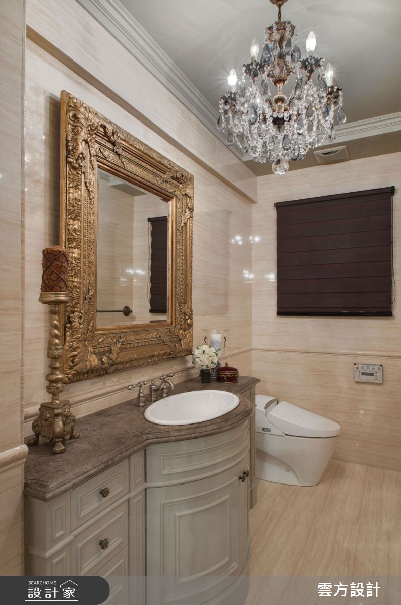 100坪毛胚屋＿新古典浴室案例圖片＿雲方設計＿雲方_歐式樓中樓時尚奢華之11
