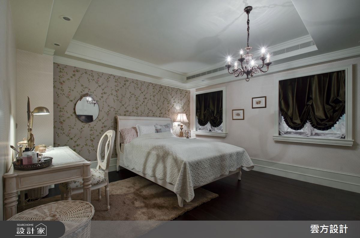 100坪毛胚屋＿新古典客房案例圖片＿雲方設計＿雲方_歐式樓中樓時尚奢華之14
