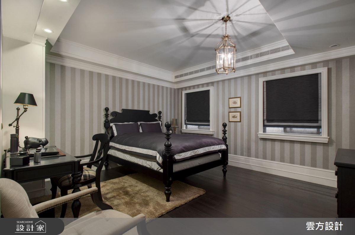100坪毛胚屋＿新古典客房案例圖片＿雲方設計＿雲方_歐式樓中樓時尚奢華之15