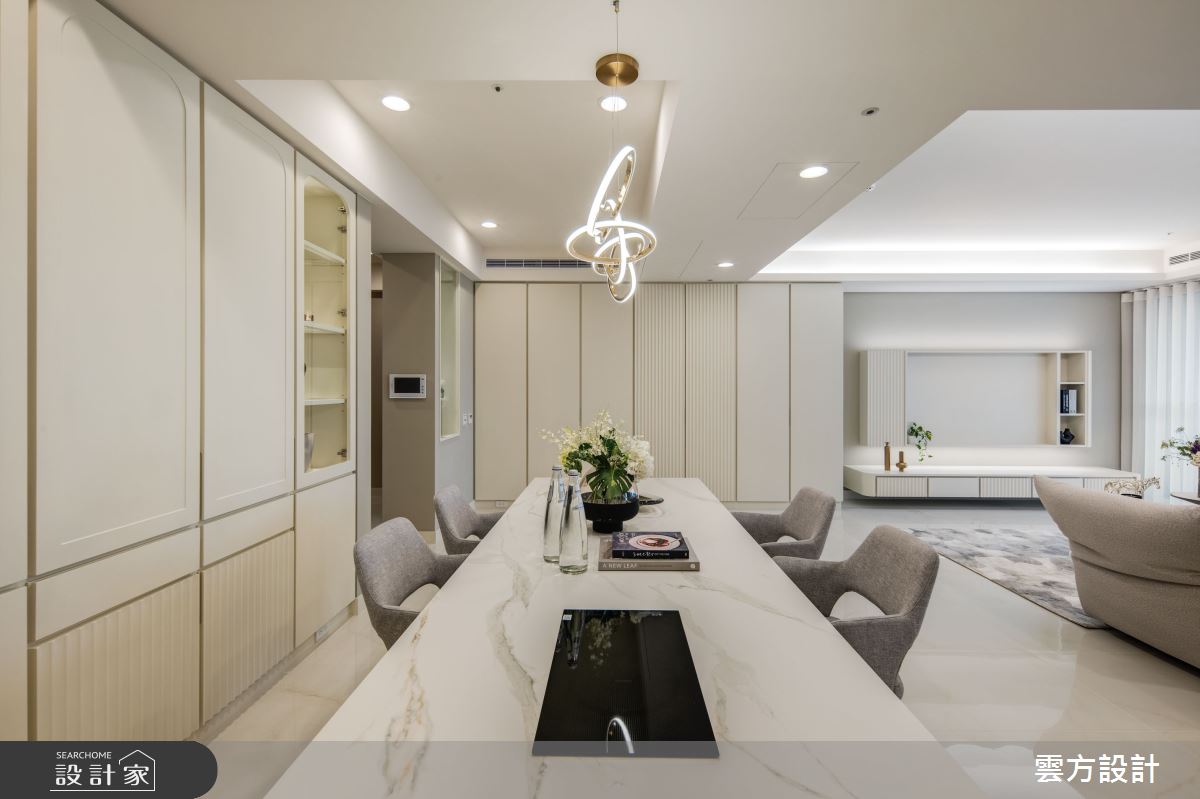 55坪毛胚屋＿新古典餐廳案例圖片＿雲方設計＿雲方_迷人序曲開啟新義式古典之6