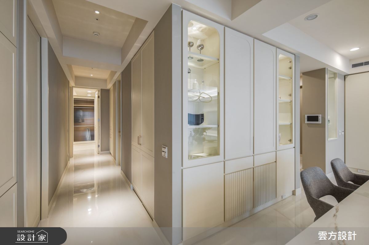 55坪毛胚屋＿新古典走廊案例圖片＿雲方設計＿雲方_迷人序曲開啟新義式古典之11