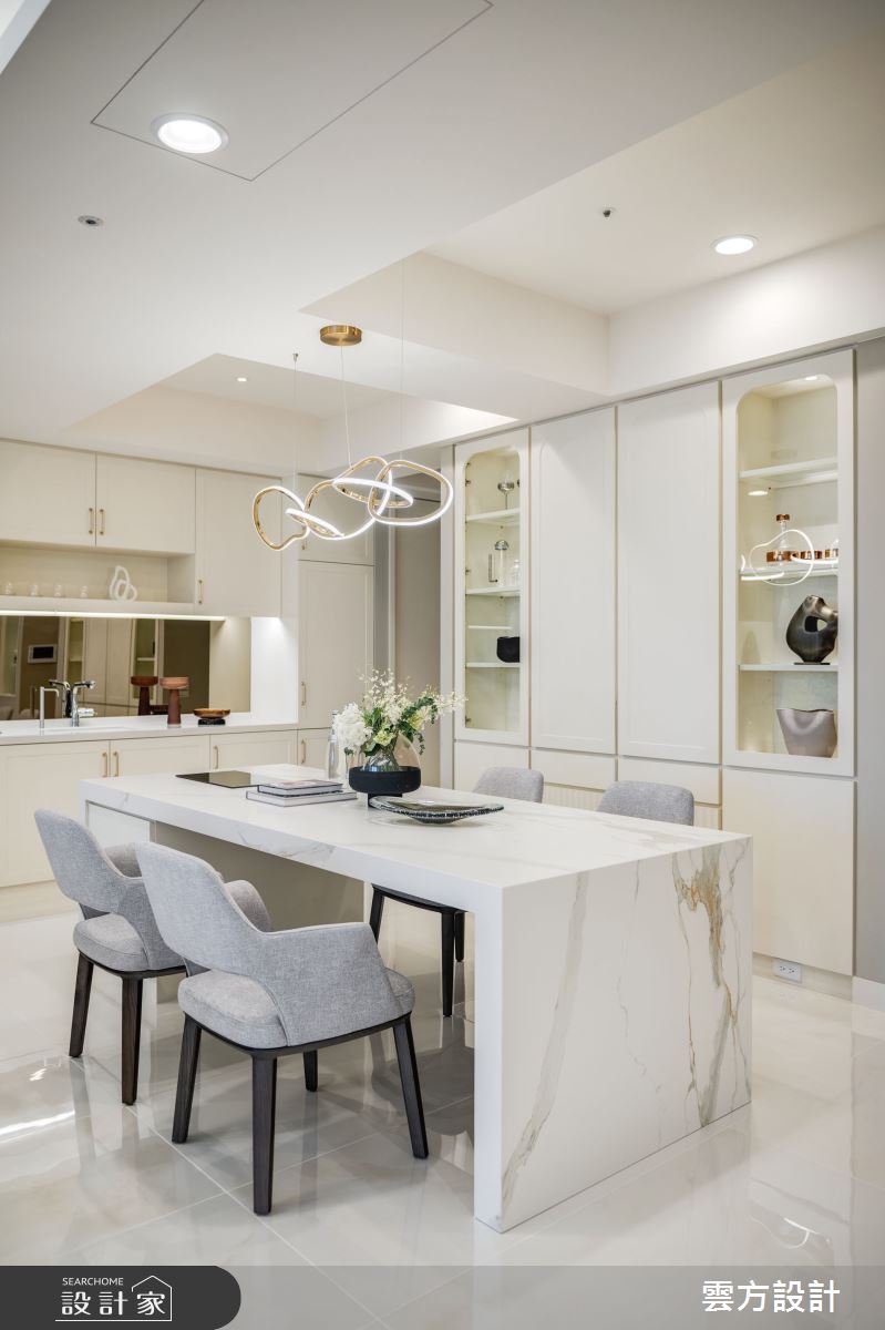 55坪毛胚屋＿新古典餐廳案例圖片＿雲方設計＿雲方_迷人序曲開啟新義式古典之7