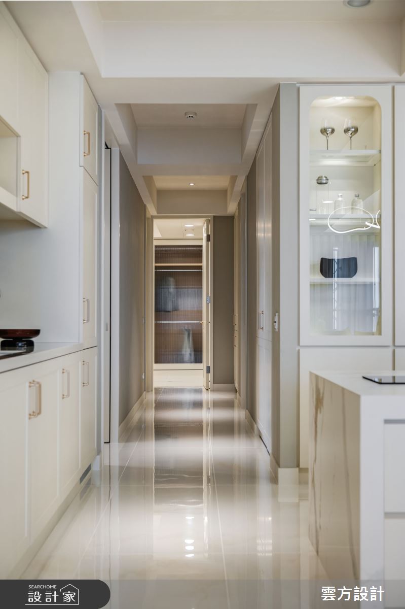 55坪毛胚屋＿新古典走廊案例圖片＿雲方設計＿雲方_迷人序曲開啟新義式古典之12