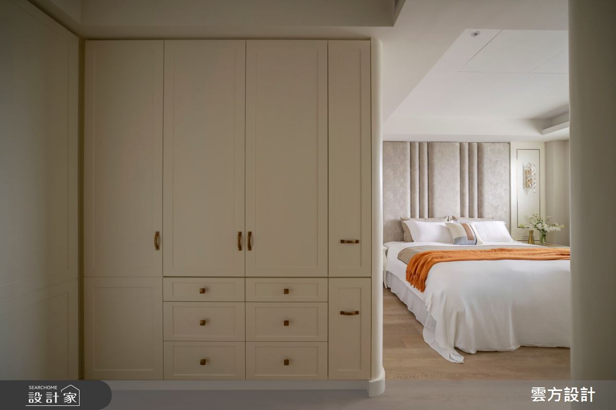 27坪毛胚屋＿美式風臥室案例圖片＿雲方設計＿雲方_自在隨性溫潤雅緻之5