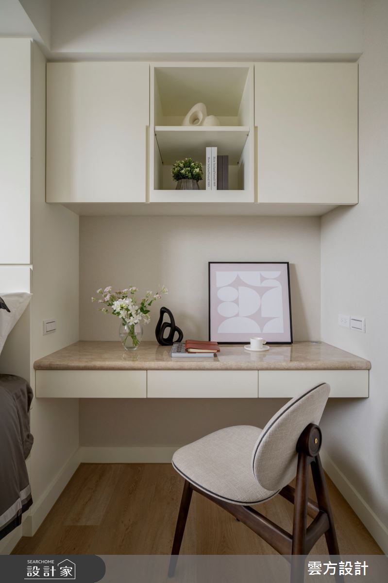 27坪毛胚屋＿美式風客房案例圖片＿雲方設計＿雲方_自在隨性溫潤雅緻之10