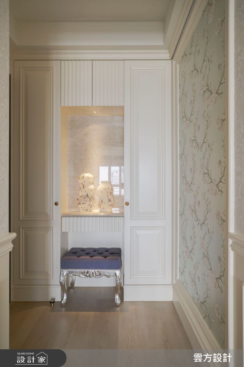 27坪毛胚屋＿新古典玄關案例圖片＿雲方設計＿雲方_金色流光高貴典藏之11