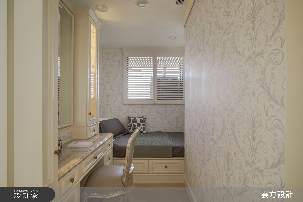 27坪毛胚屋＿新古典客房案例圖片＿雲方設計＿雲方_金色流光高貴典藏之15