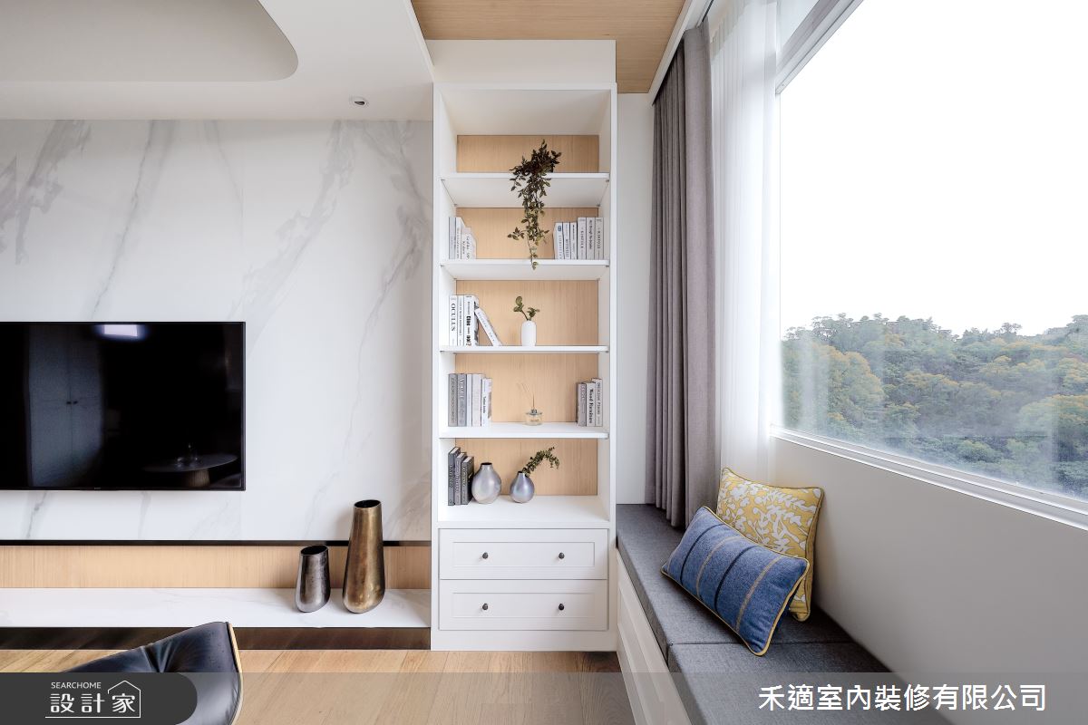30坪老屋(16~30年)＿現代風客廳臥榻案例圖片＿禾適室內裝修有限公司＿禾適_05之13