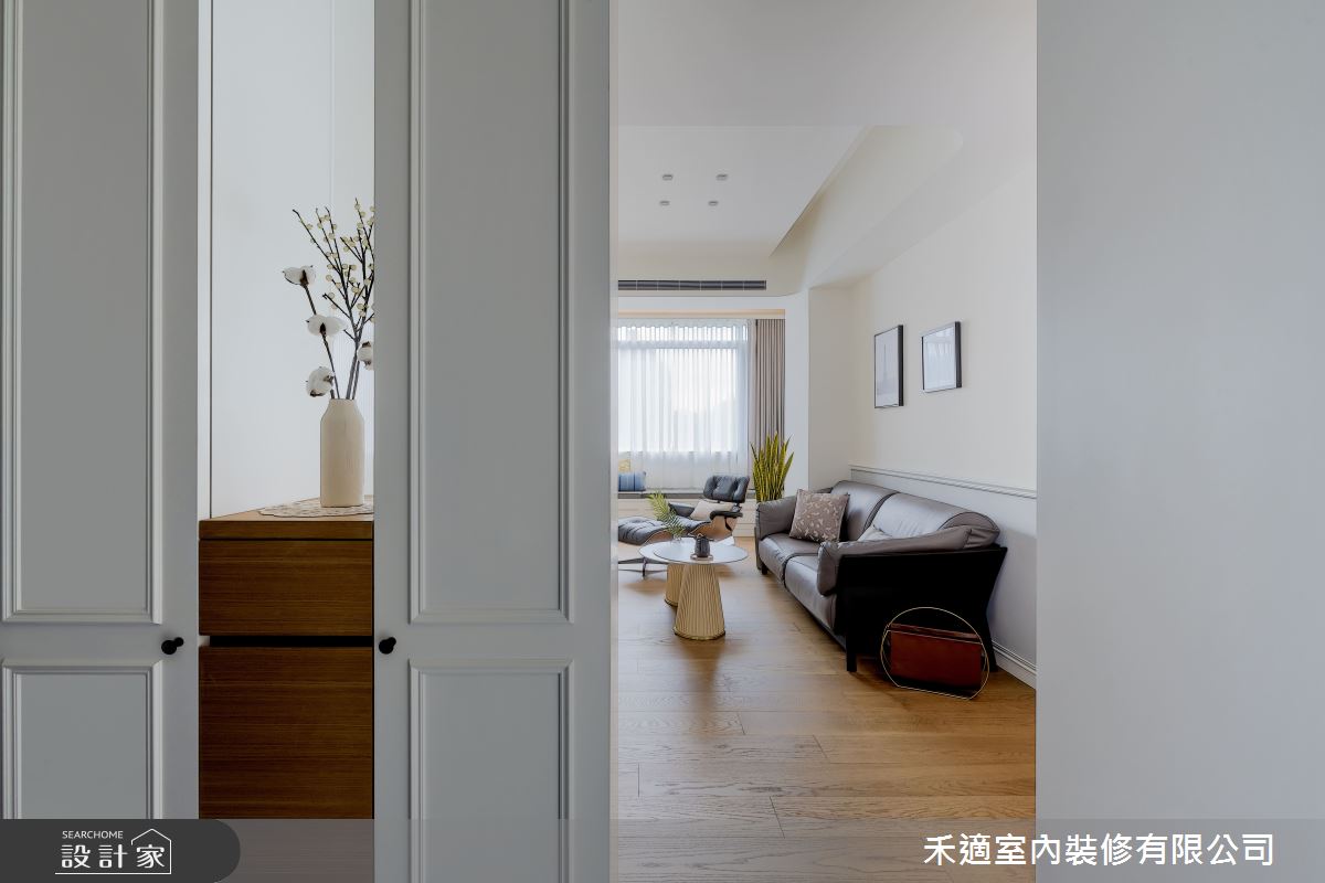 30坪老屋(16~30年)＿現代風玄關客廳案例圖片＿禾適室內裝修有限公司＿禾適_05之5