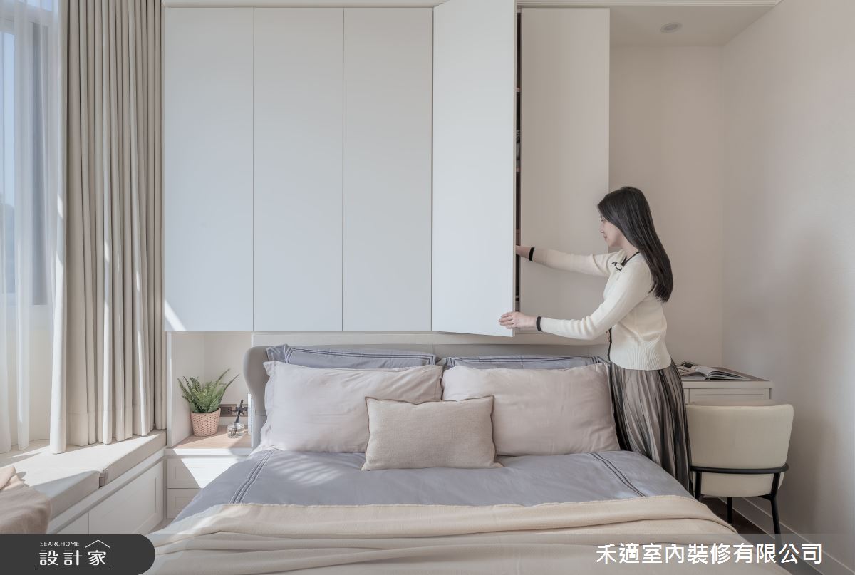 30坪老屋(16~30年)＿現代風臥室臥榻案例圖片＿禾適室內裝修有限公司＿禾適_05之21