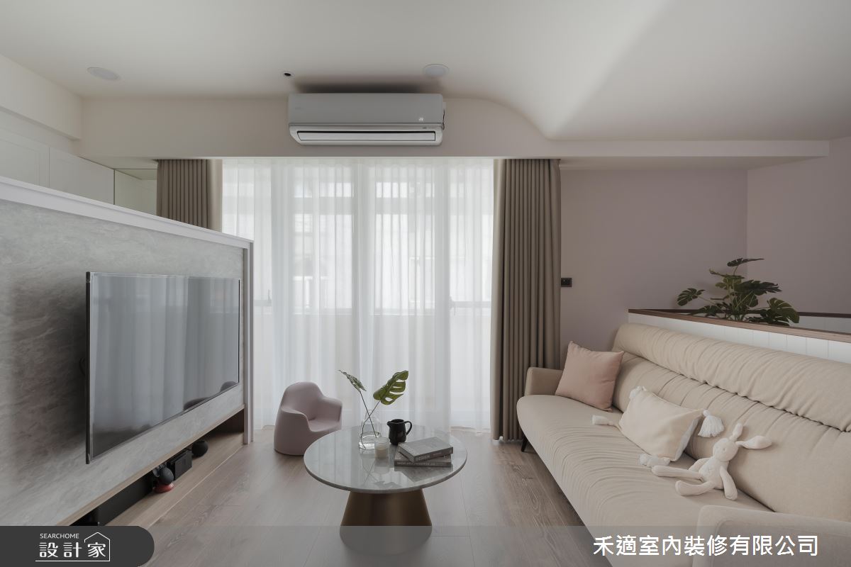 30坪老屋(41~50年)＿鄉村風客廳案例圖片＿禾適室內裝修有限公司＿禾適_08之4