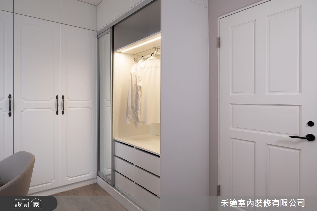 30坪老屋(41~50年)＿鄉村風更衣間案例圖片＿禾適室內裝修有限公司＿禾適_08之14