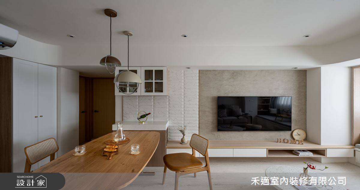 30坪老屋(41~50年)＿北歐風客廳餐廳案例圖片＿禾適室內裝修有限公司＿禾適_11之4