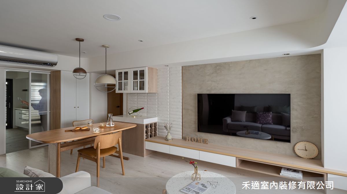 30坪老屋(41~50年)＿北歐風客廳餐廳案例圖片＿禾適室內裝修有限公司＿禾適_11之5