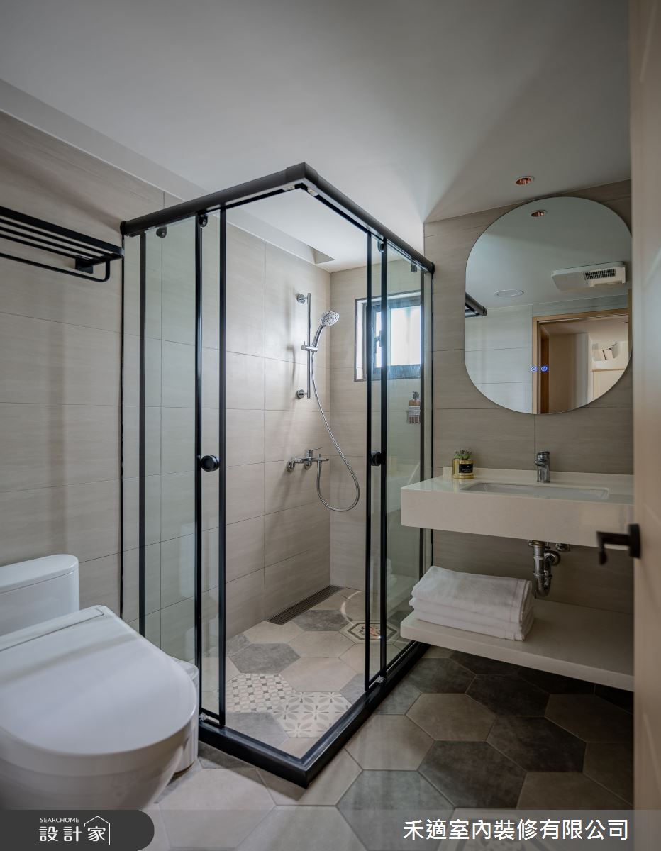 30坪老屋(41~50年)＿北歐風浴室案例圖片＿禾適室內裝修有限公司＿禾適_11之7