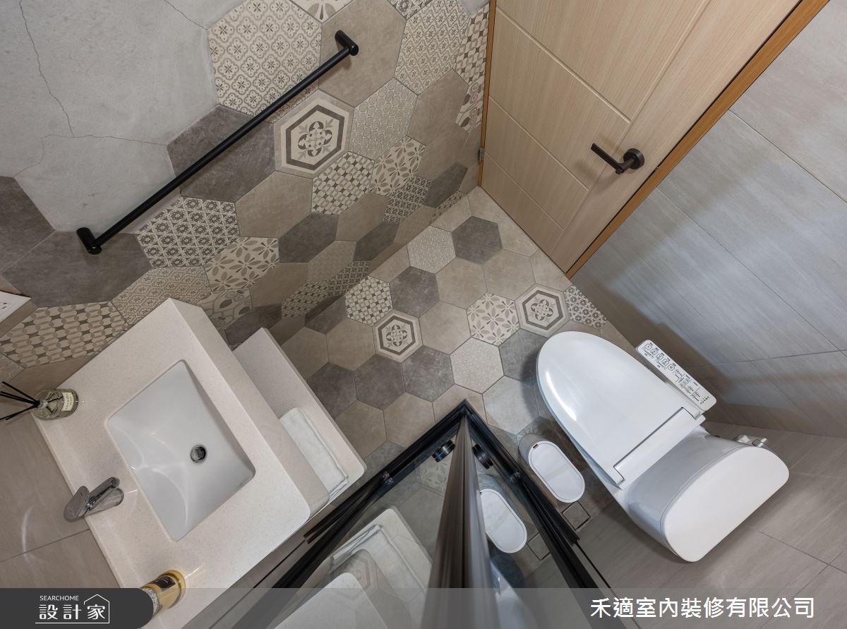 30坪老屋(41~50年)＿北歐風浴室案例圖片＿禾適室內裝修有限公司＿禾適_11之8