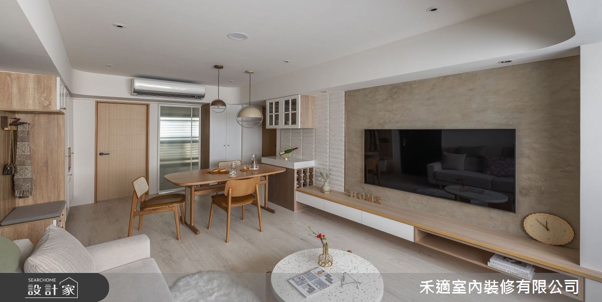 30坪老屋(41~50年)＿北歐風客廳餐廳案例圖片＿禾適室內裝修有限公司＿禾適_11之13