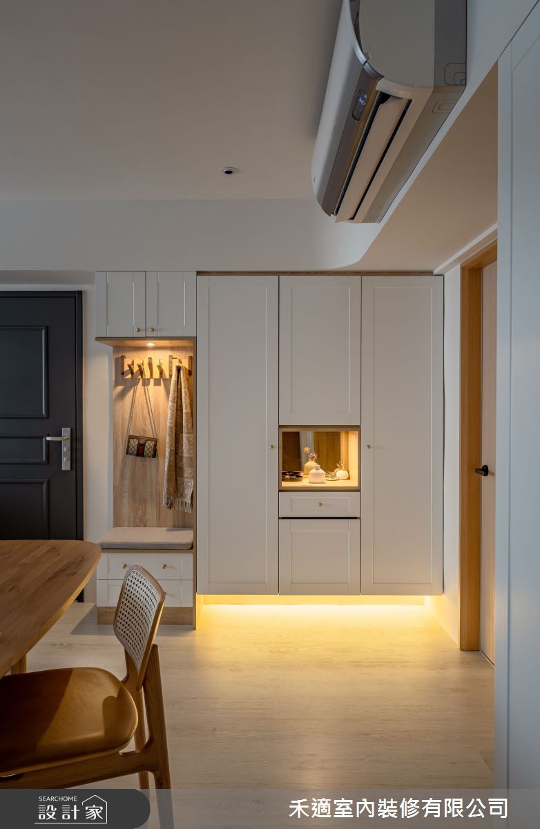 30坪老屋(41~50年)＿北歐風玄關案例圖片＿禾適室內裝修有限公司＿禾適_11之15