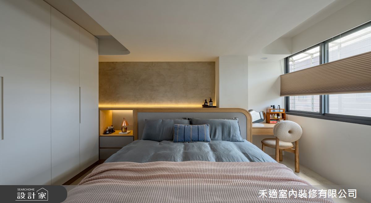 30坪老屋(41~50年)＿北歐風臥室案例圖片＿禾適室內裝修有限公司＿禾適_11之19