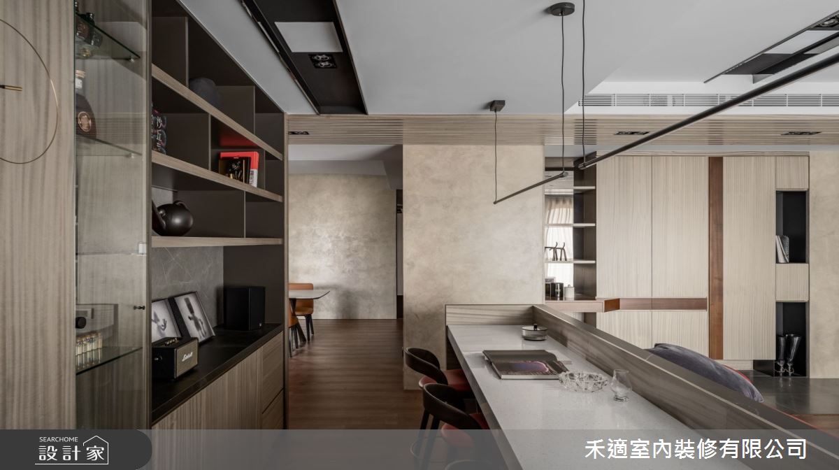 80坪新成屋(5年以下)＿現代風書房案例圖片＿禾適室內裝修有限公司＿禾適_12之7