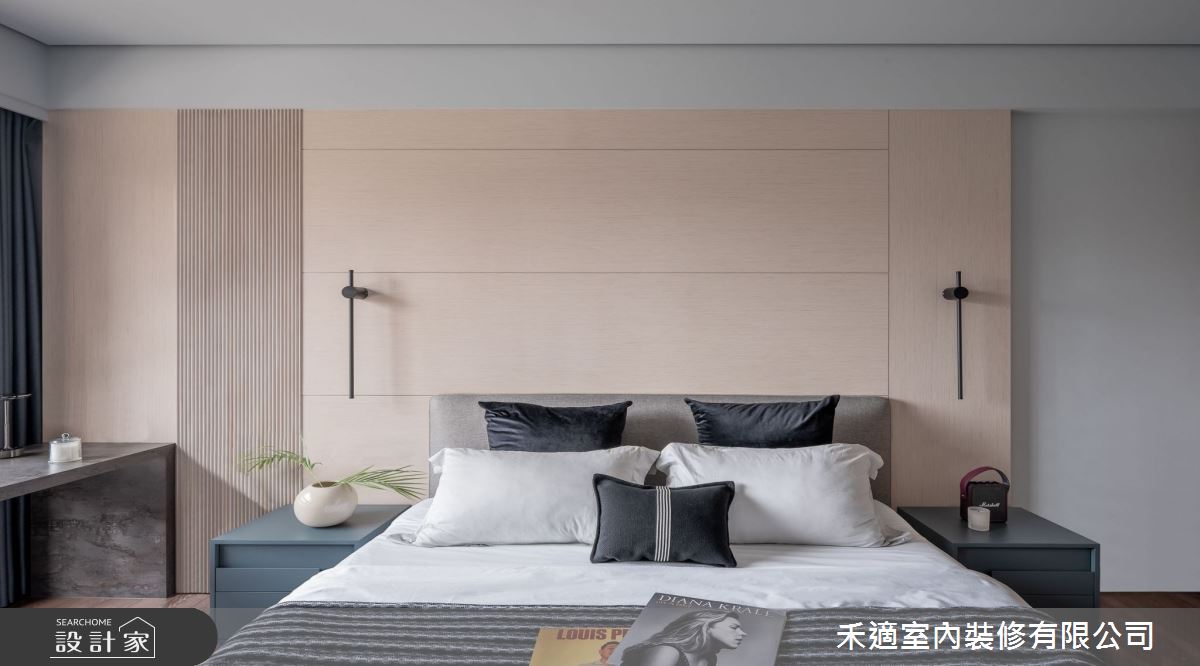 80坪新成屋(5年以下)＿現代風臥室案例圖片＿禾適室內裝修有限公司＿禾適_12之18