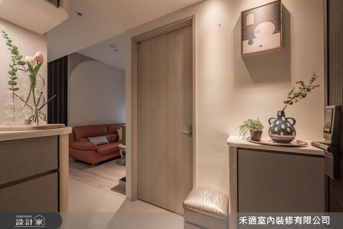 15坪新成屋(5年以下)＿現代風玄關客廳案例圖片＿禾適室內裝修有限公司＿禾適_09之1