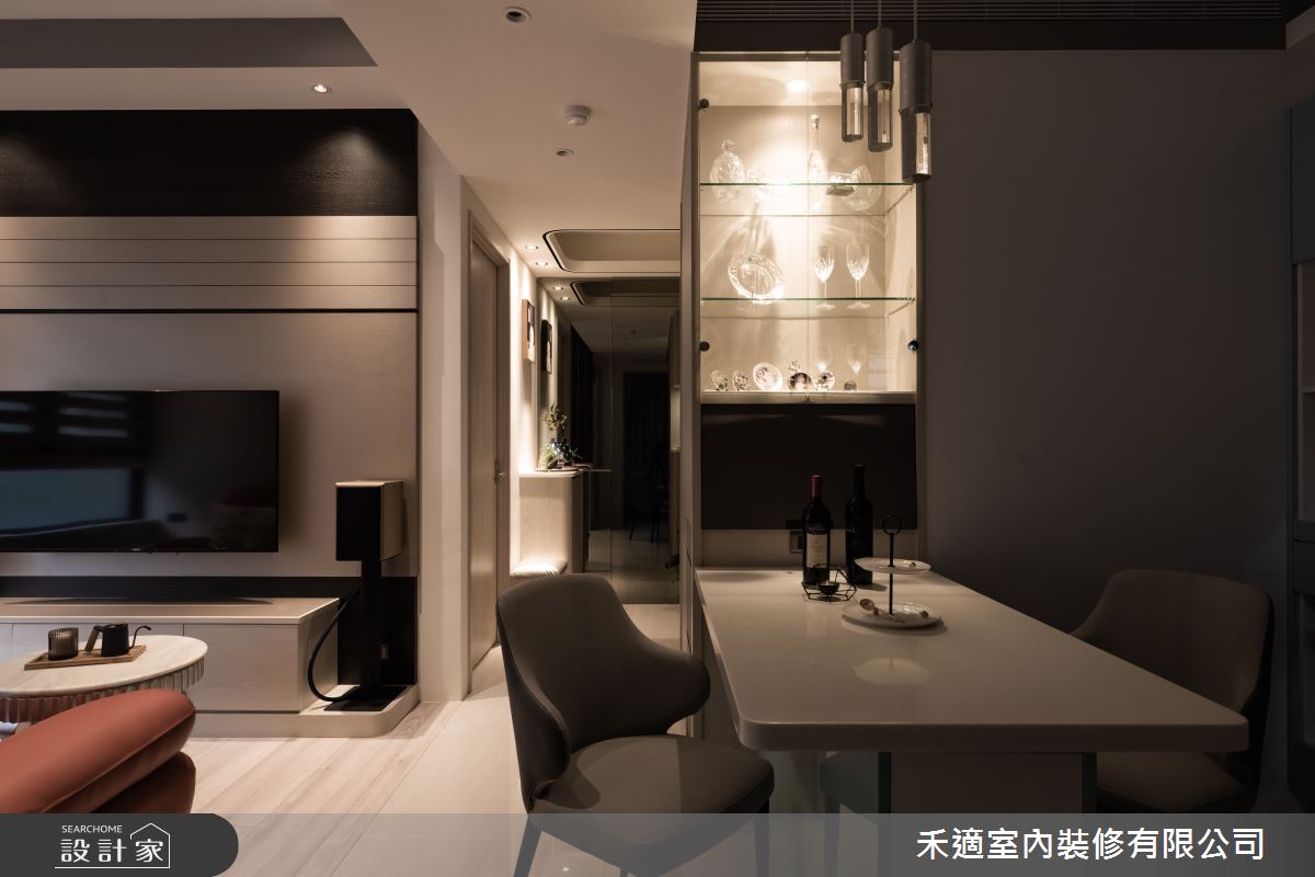 15坪新成屋(5年以下)＿現代風客廳餐廳案例圖片＿禾適室內裝修有限公司＿禾適_09之8