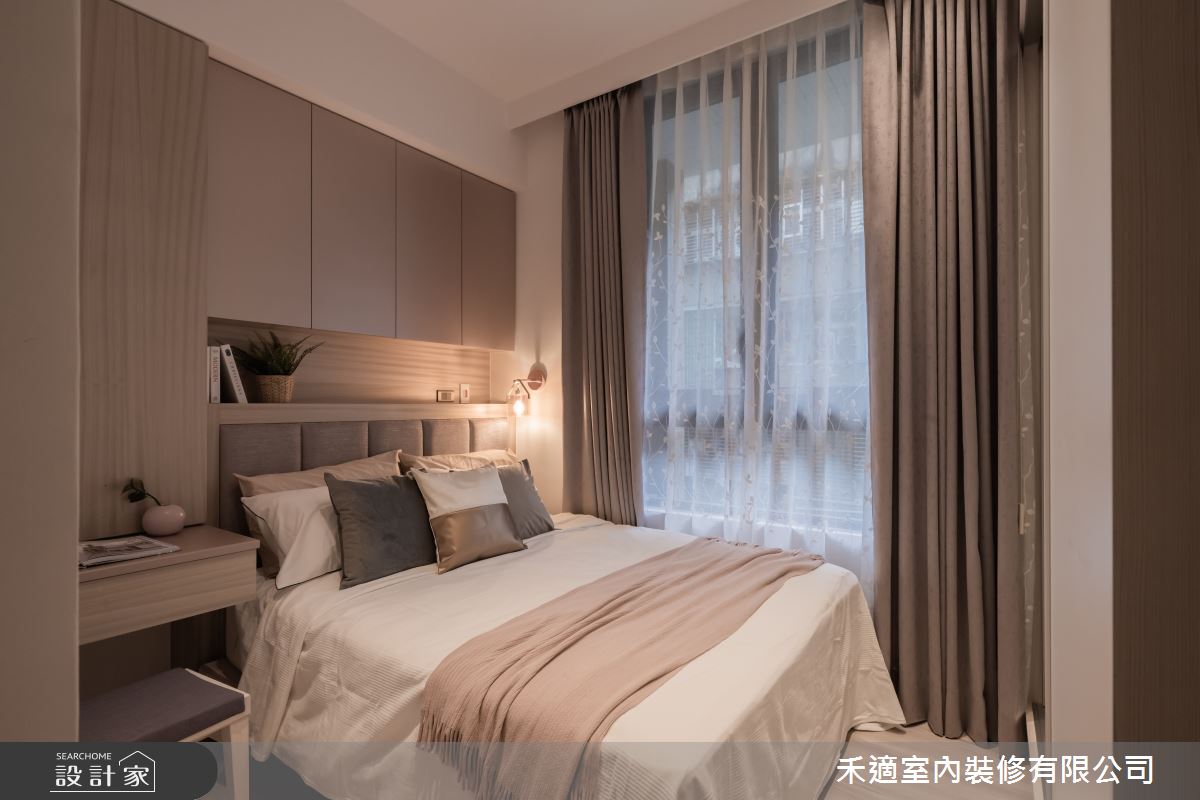 15坪新成屋(5年以下)＿現代風臥室案例圖片＿禾適室內裝修有限公司＿禾適_09之10
