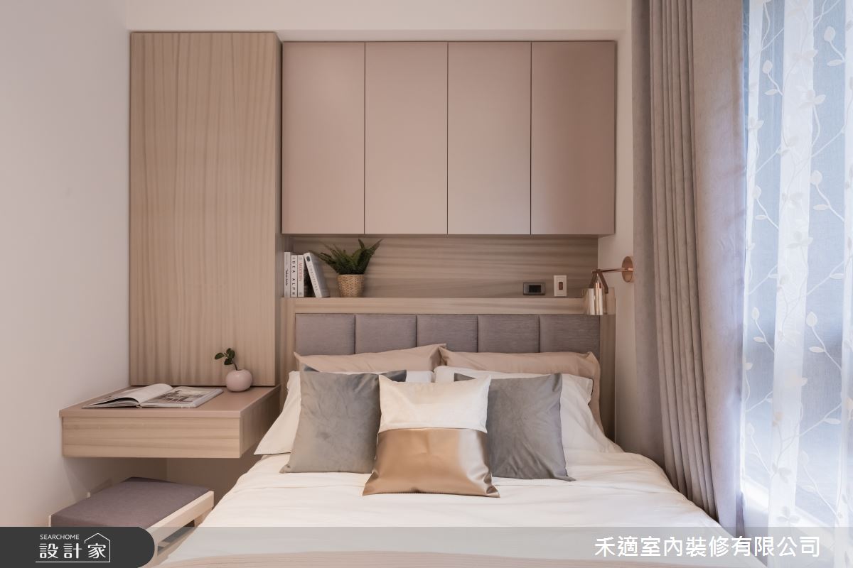15坪新成屋(5年以下)＿現代風臥室案例圖片＿禾適室內裝修有限公司＿禾適_09之11