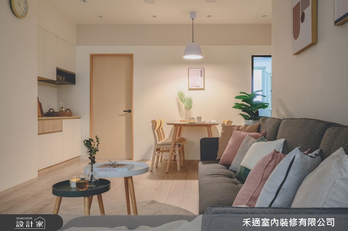 33坪老屋(16~30年)＿北歐風客廳餐廳案例圖片＿禾適室內裝修有限公司＿禾適_04之8