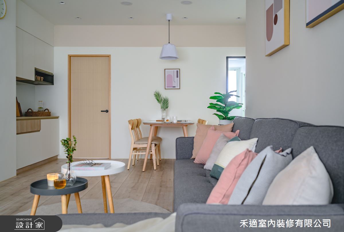 33坪老屋(16~30年)＿北歐風客廳餐廳案例圖片＿禾適室內裝修有限公司＿禾適_04之6